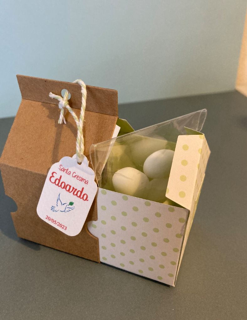 bomboniere, portaconfetti, battesimo, laurea, comunione